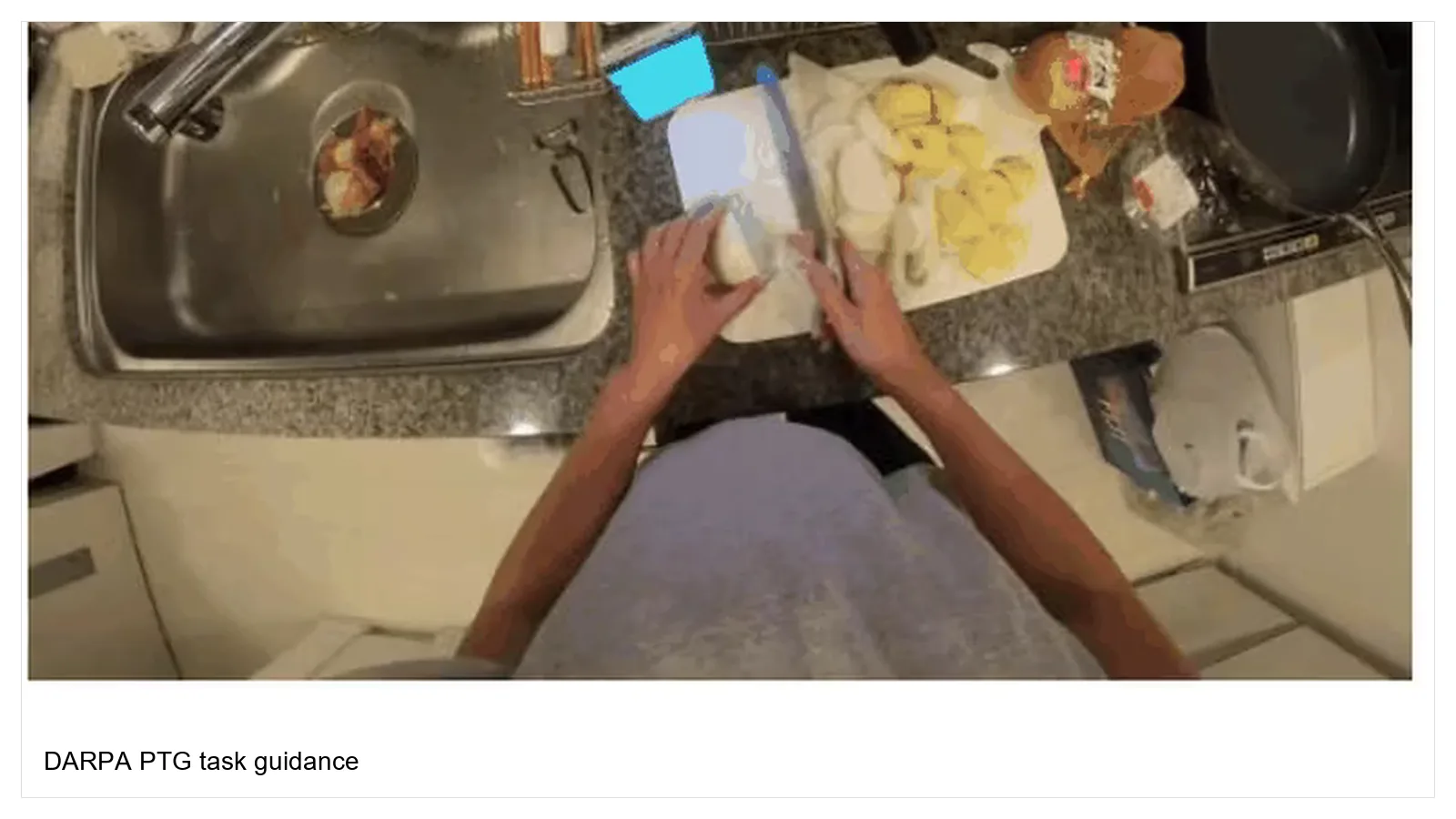Ali Vosoughi: DARPA PTG task guidance in an egocentric kitchen scene